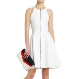 BCBG IVORY TULIP DRESS